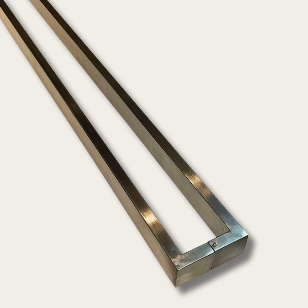 Puxador Duplo WF Inox Ibiza 1500 mm Escovado