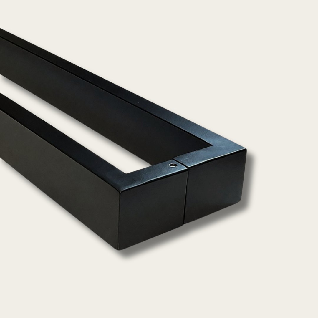 Puxador Duplo WF Inox Ibiza 1500 mm Preto