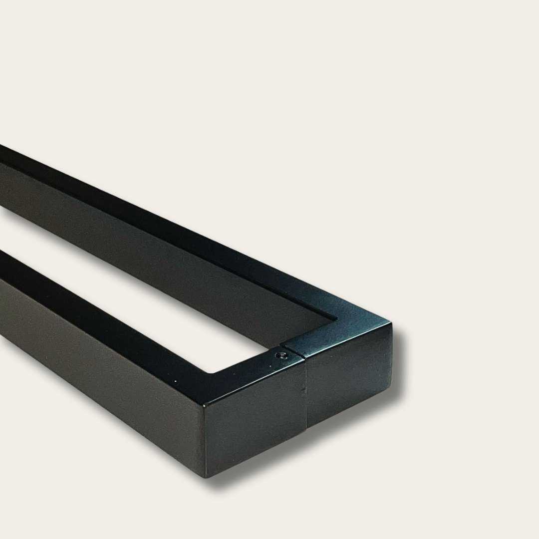 Puxador Duplo WF Inox Lisboa 1500 mm Preto