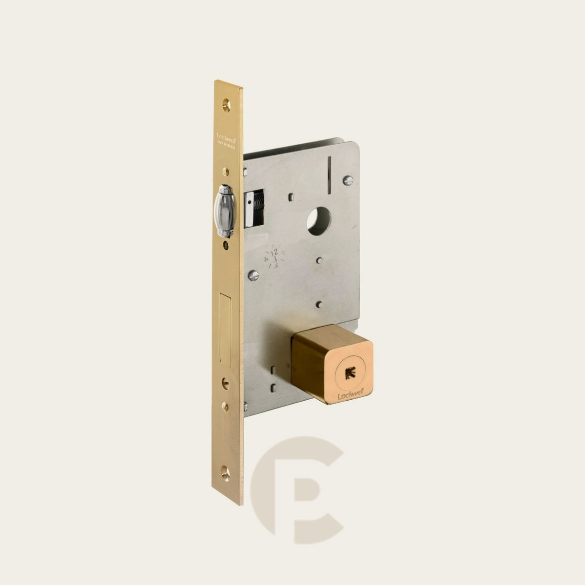 Fechadura Lockwell Plus/Externa/55R Trio Rolete Quadrichave Lp