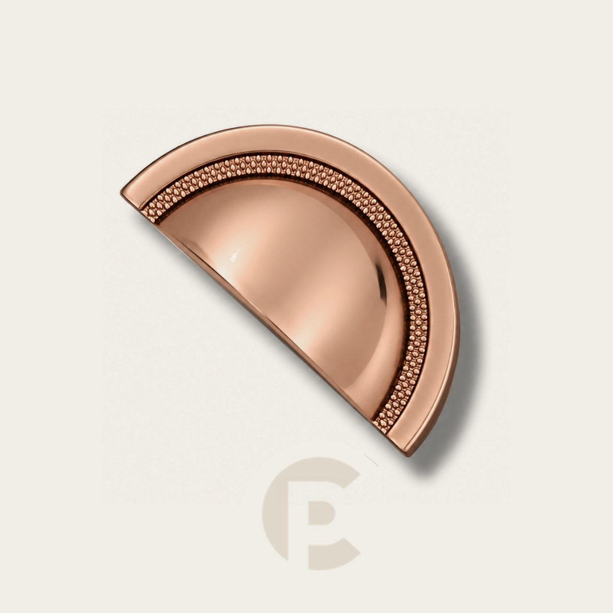 Puxador Zen Shell 64 mm Rose