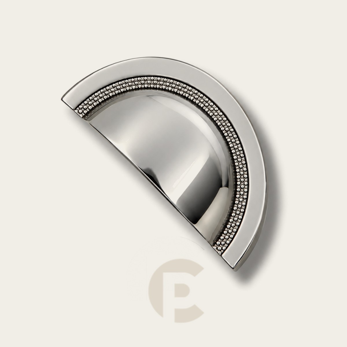 Puxador Zen Shell 64 mm Cromado