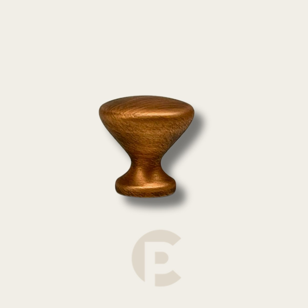Puxador Ponto Zen Cup Vecchio Cobre