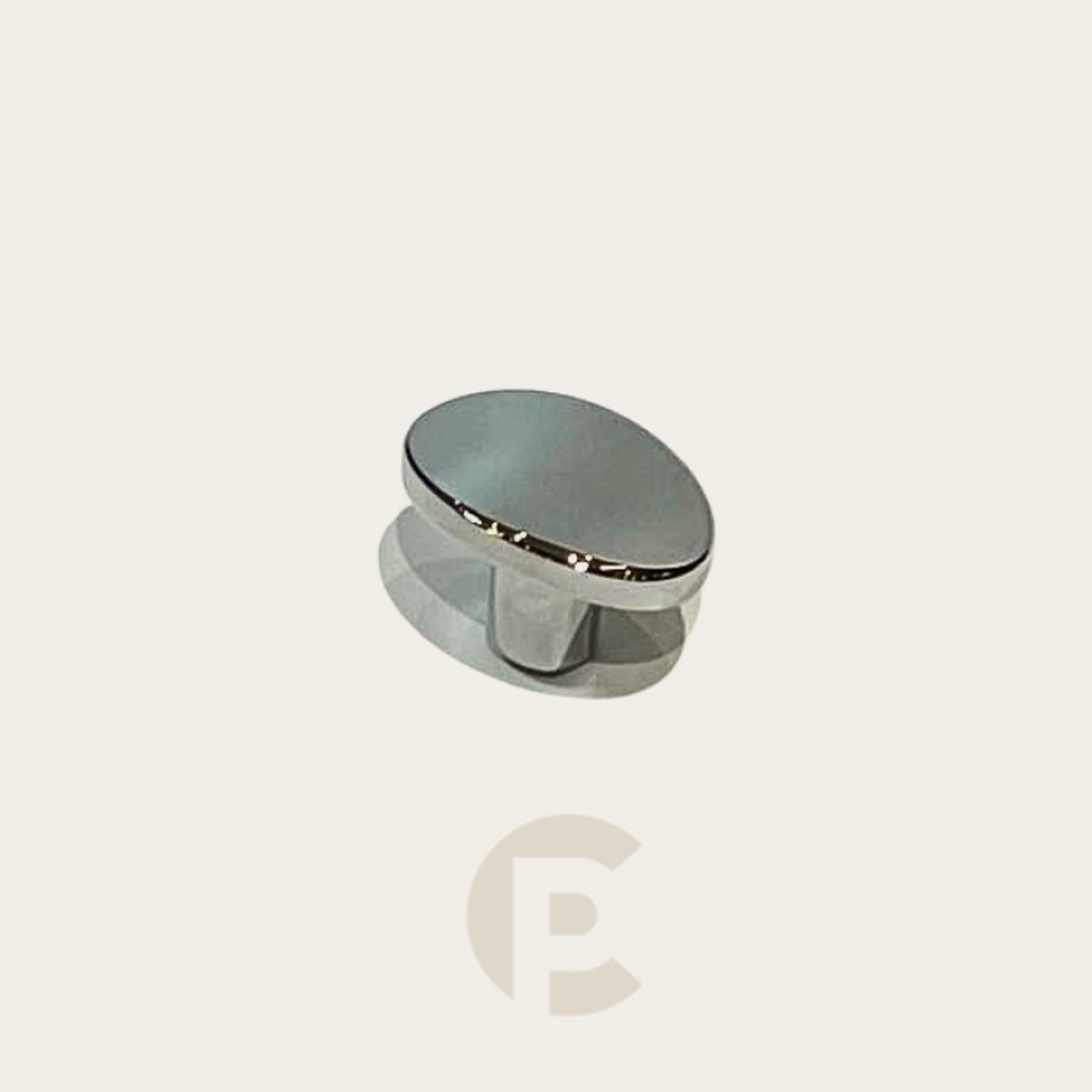 Puxador Zen Beetle Cromado