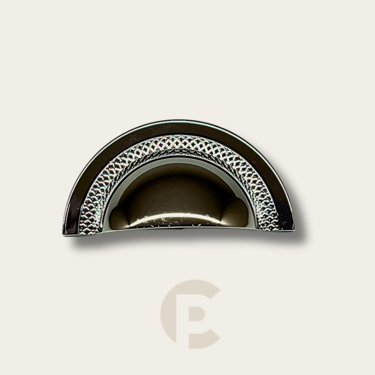 Puxador Zen Shell 48 mm Cromado