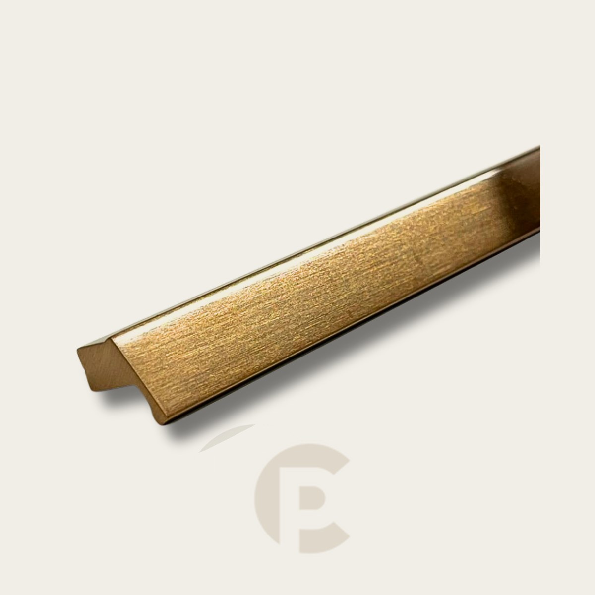 Puxador Zen Ken 192 mm Rose Escovado
