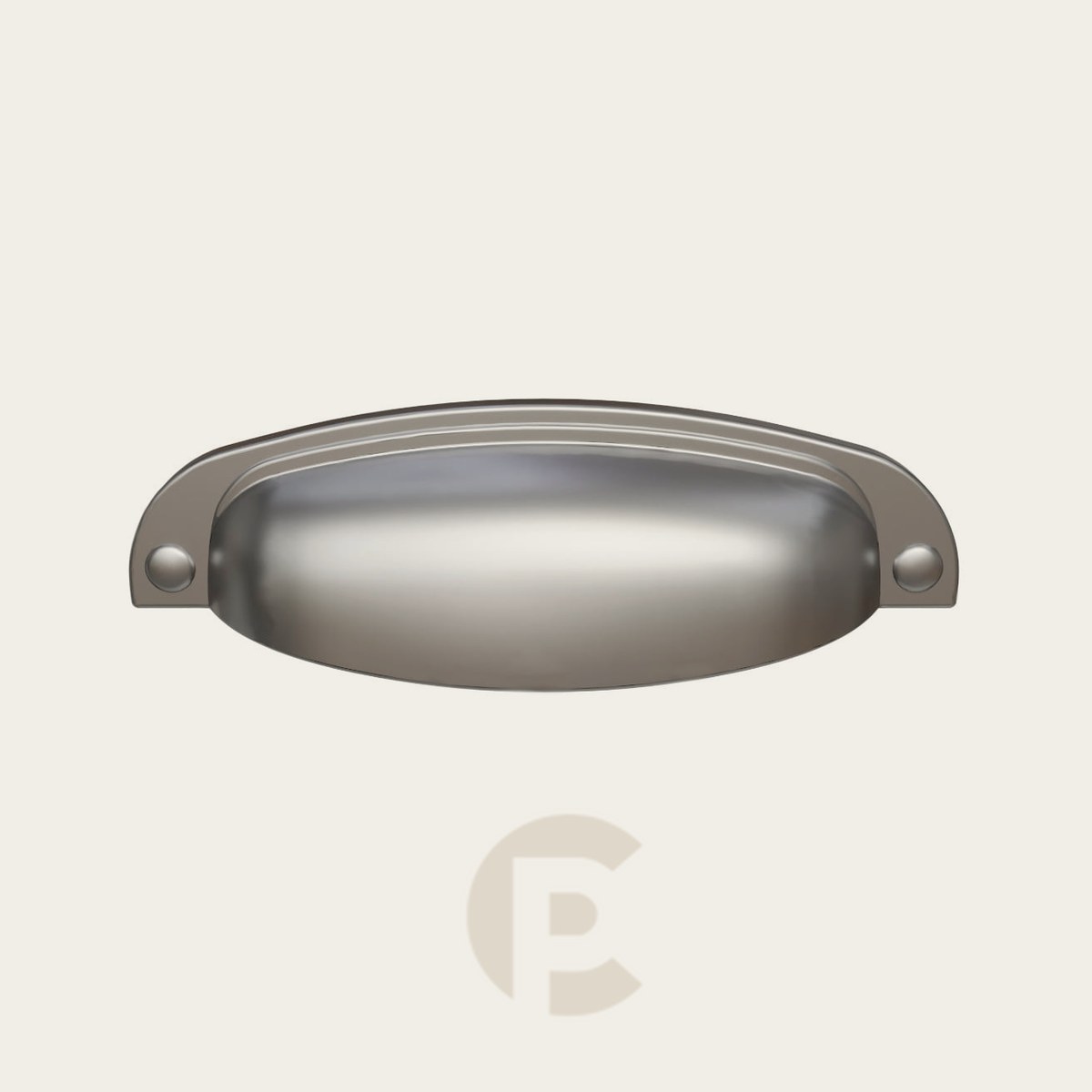 Puxador Moveis Italy Line Colonial 115 96 mm Prata Fosco