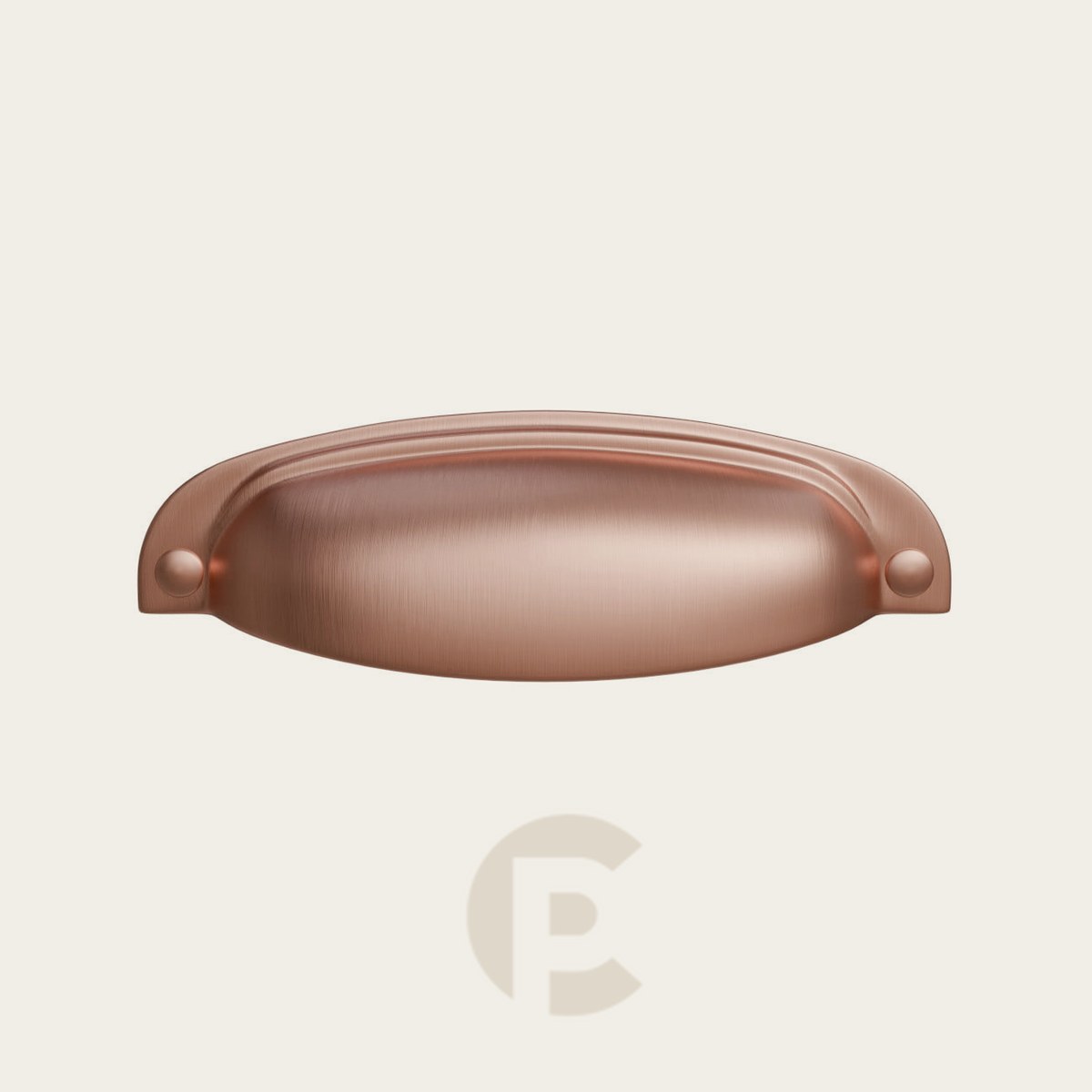 Puxador Moveis Italy Line Colonial 115 96 mm Rose Escovado Fosco