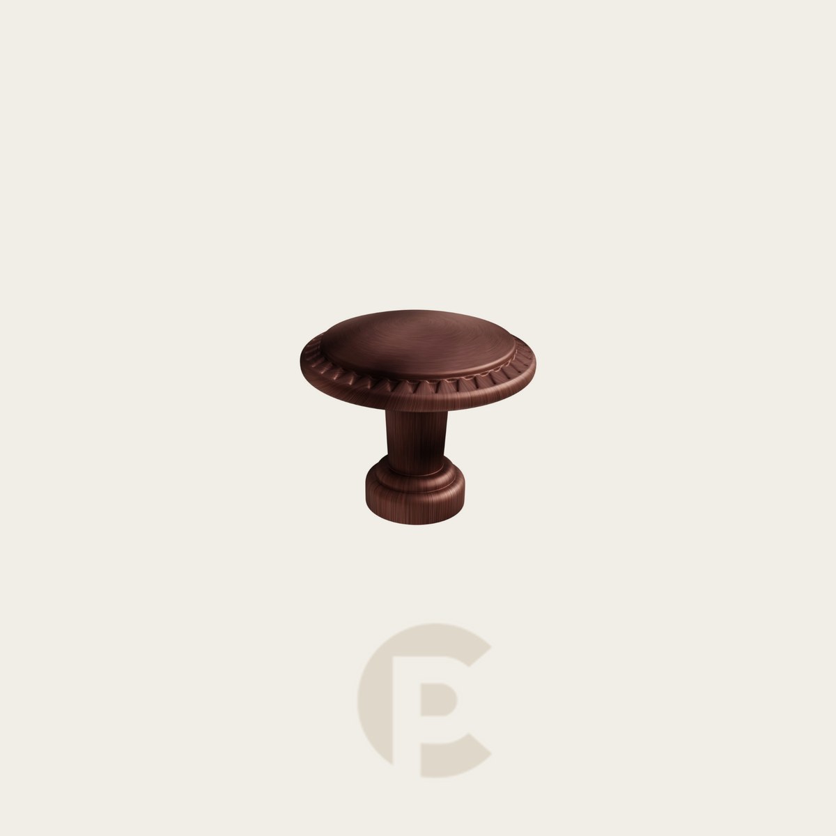 Puxador Moveis Italy Line Colonial 118 31 mm Cobre Velho