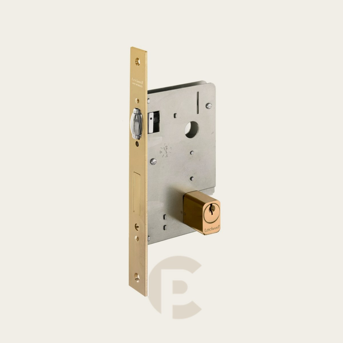 Fechadura Lockwell Plus/Externa/53R 55 Rolete Lp/Lp