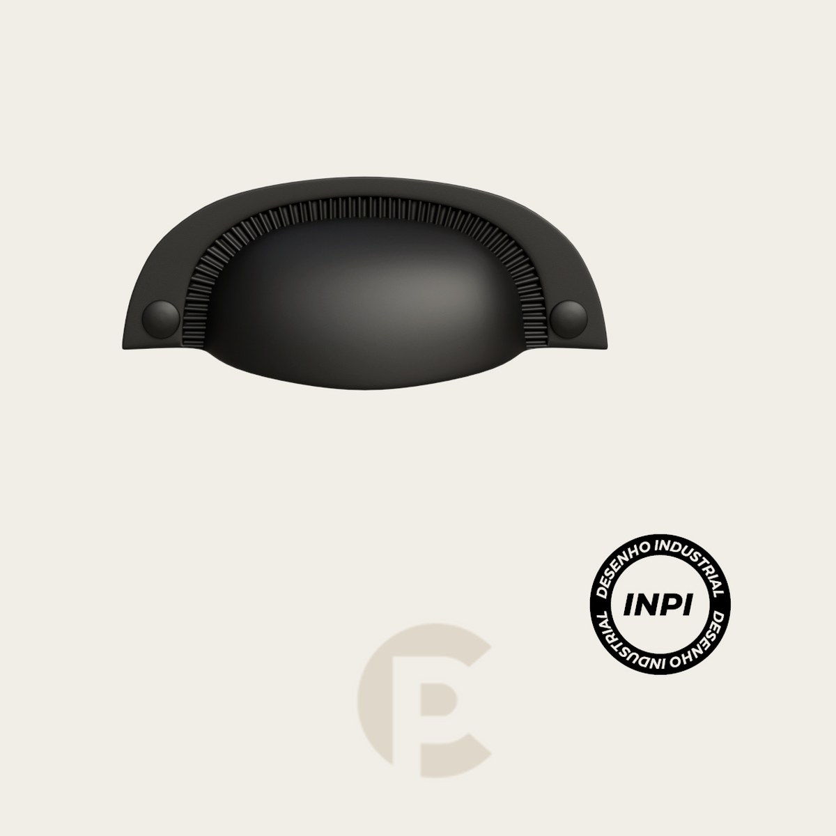 Puxador Moveis Italy Line Colonial Concha 222 064 mm Pt