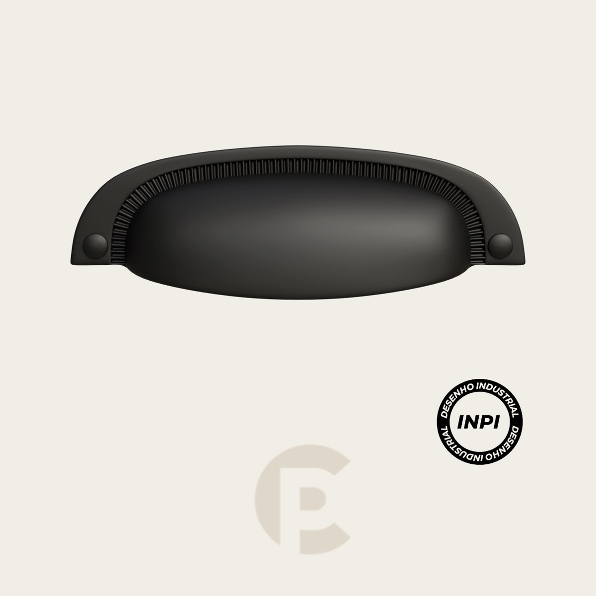 Puxador Moveis Italy Line Colonial Concha 222 096 mm Pt
