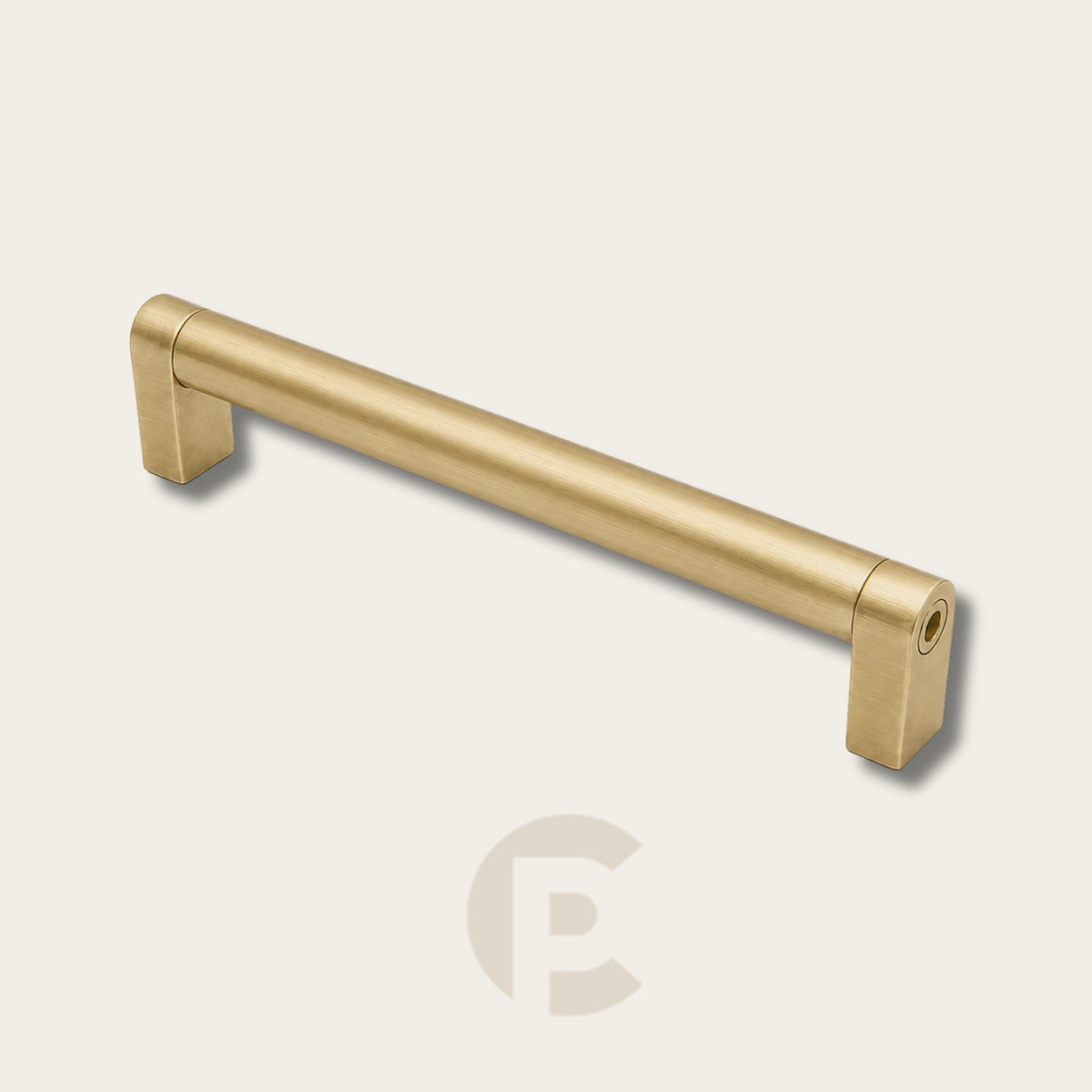 Puxador Zen Allen Liso 160 mm Gold Escovado