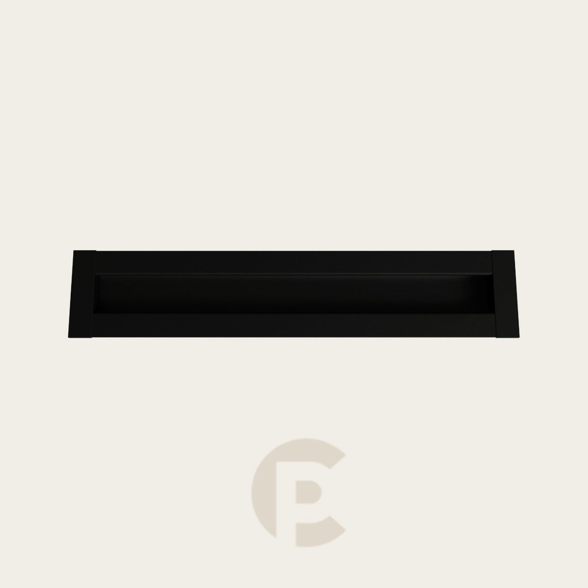 Puxador Moveis Italy Line Concha Celleno Il255 200 mm Preto