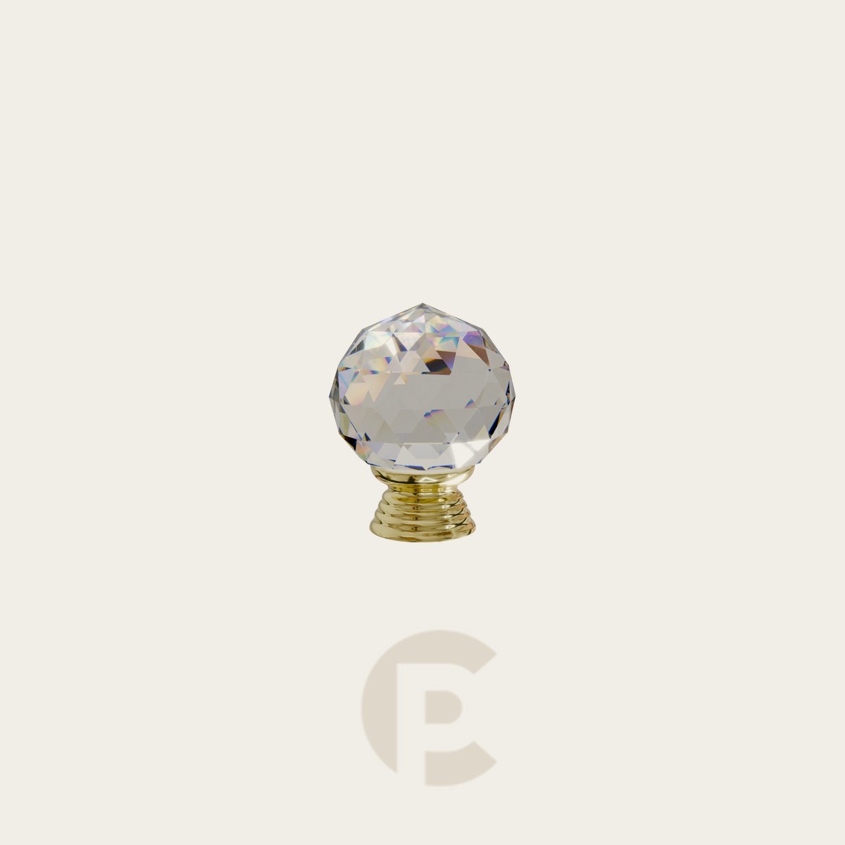 Puxador Moveis Italy Line Cristal Il4501 30 mm Dou/Incolor