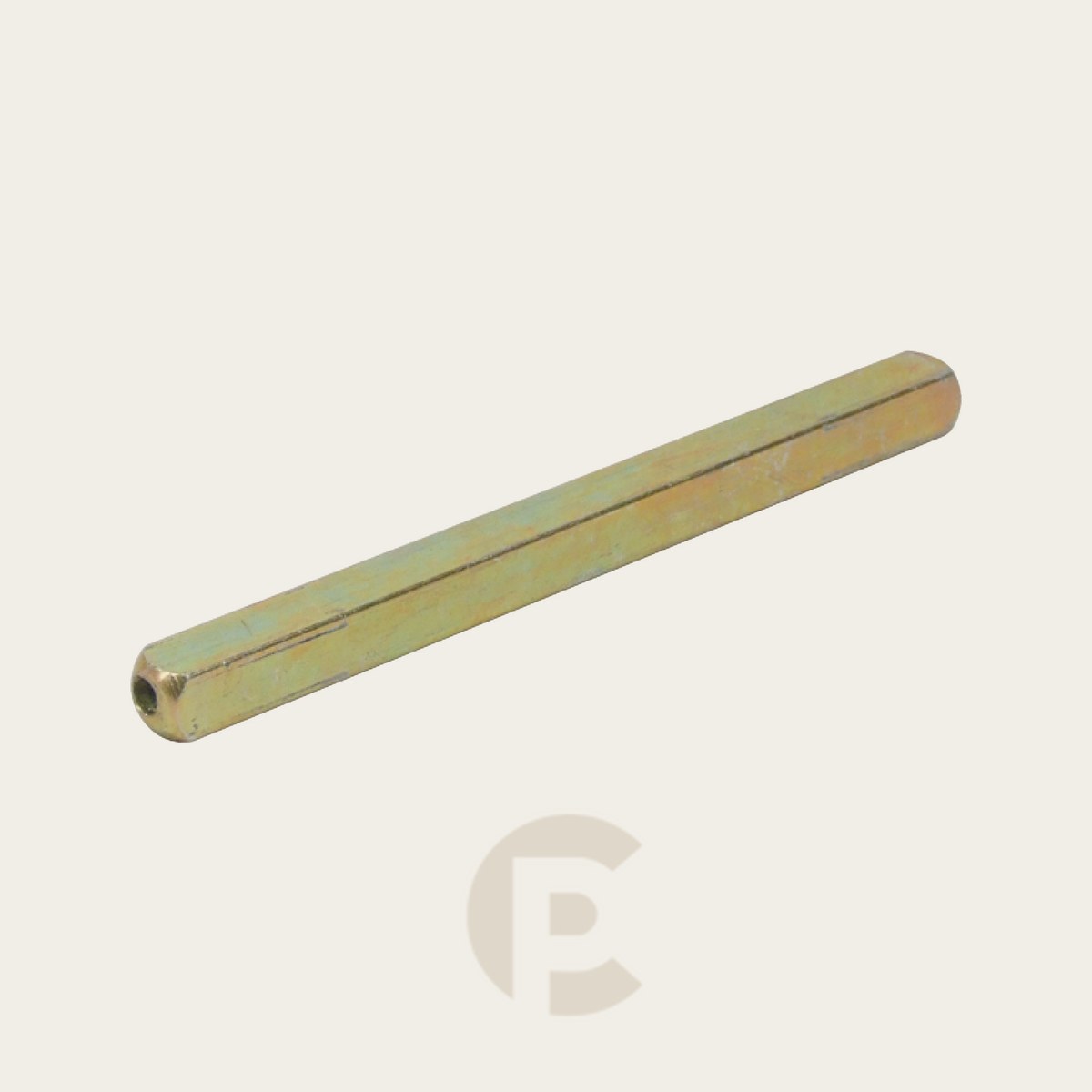 Pino Quadrado Hafele 8X8X130 mm Aço Zinc