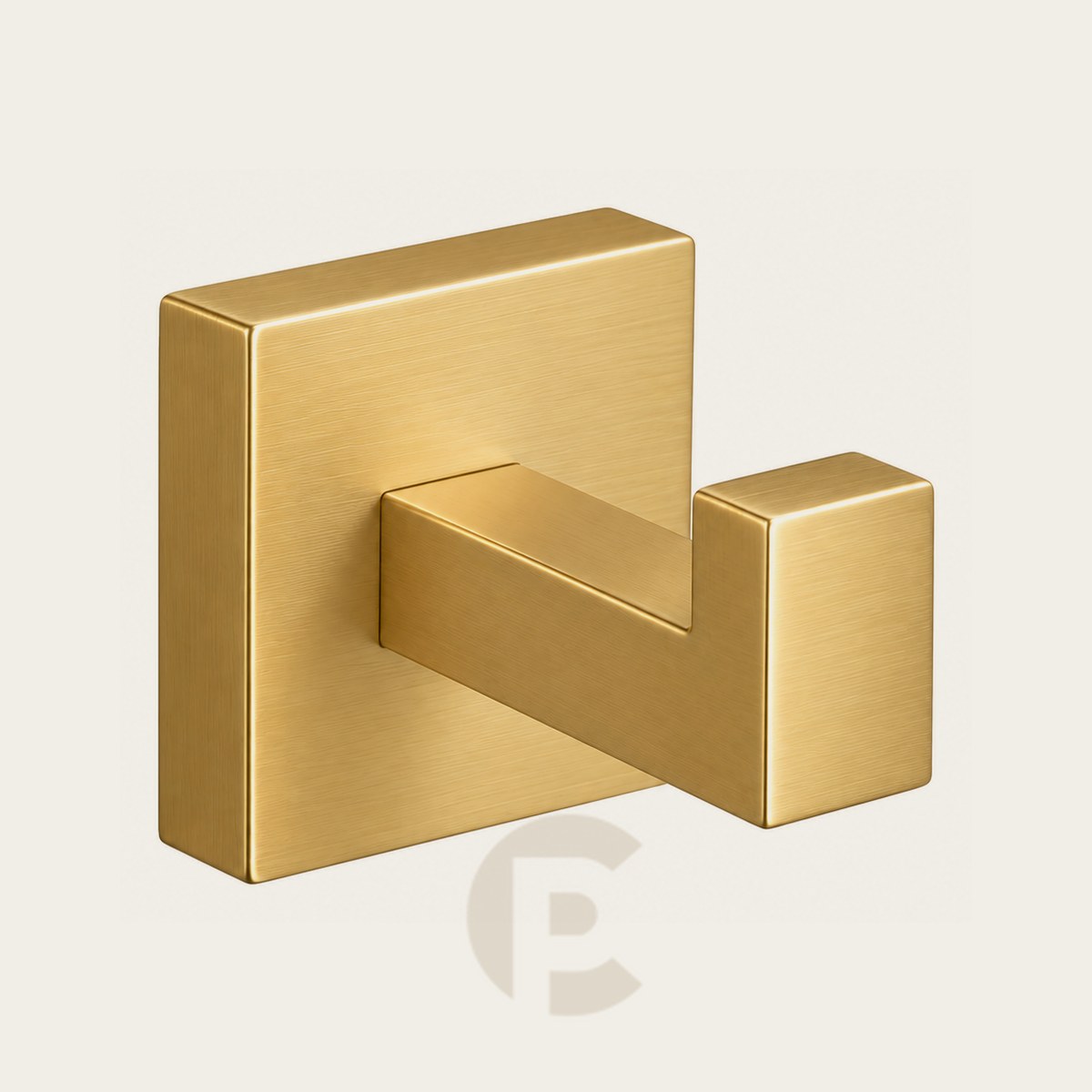 Cabide Italy Line Eterna Inox 44X45X60 mm Gold Matte