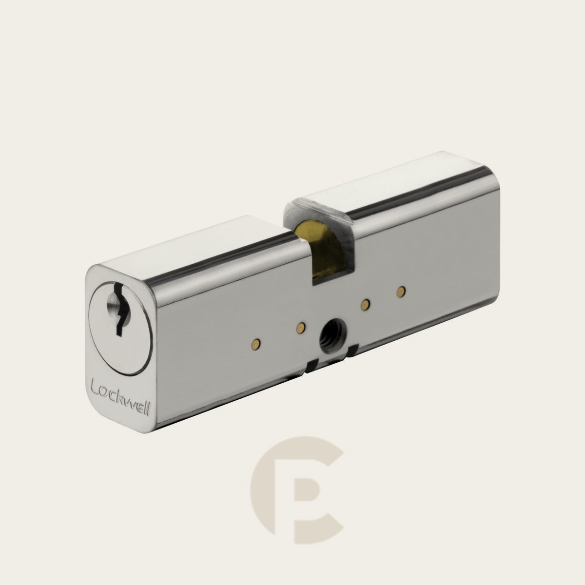 Cilindro Lockwell 20X30 90 mm Lt Cromado
