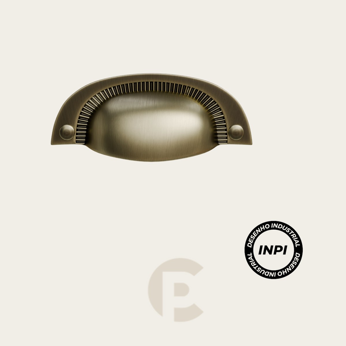 Puxador Moveis Italy Line Colonial Concha 222 064 mm Atq