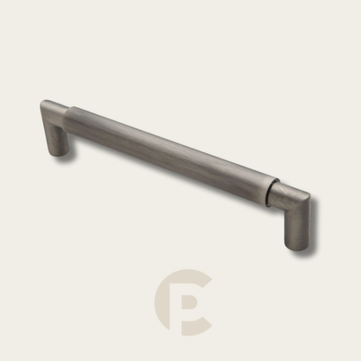 Puxador Zen Telus Níquel Velho/Pre 224 mm
