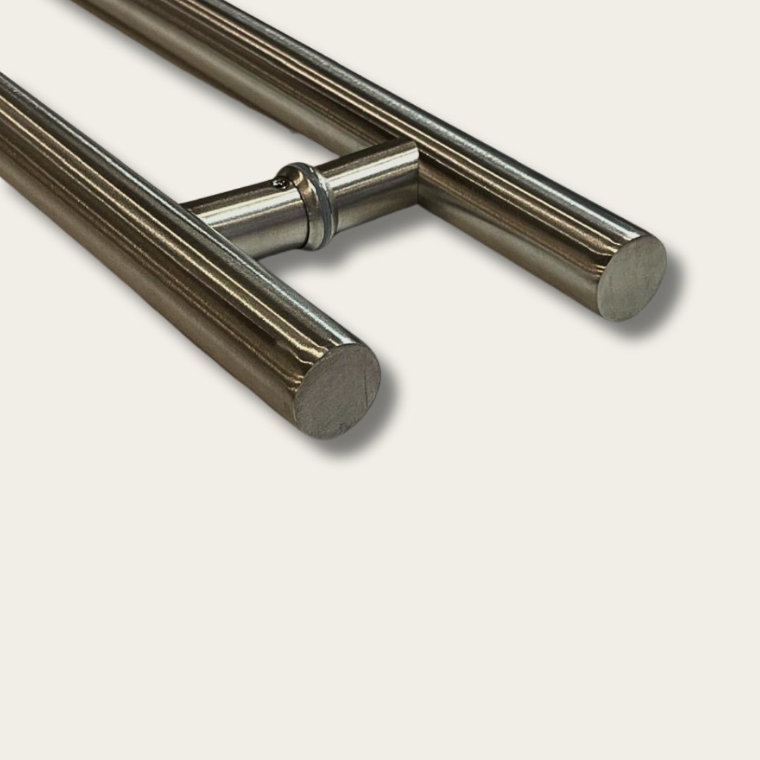 Puxador Duplo WF Inox Petra 1000 mm Escovado