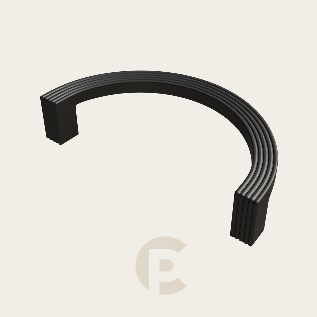 Puxador Moveis Italy Line Auri Il1865 096 Preto